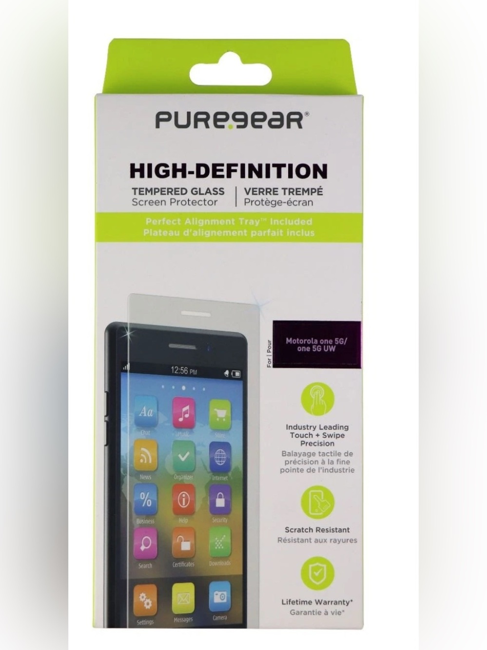 Pure.Gear High-Definition Tempered Glass Screen Protector for Samsung Galaxy A21